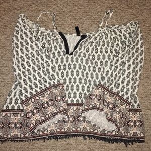 Off the shoulder blouse